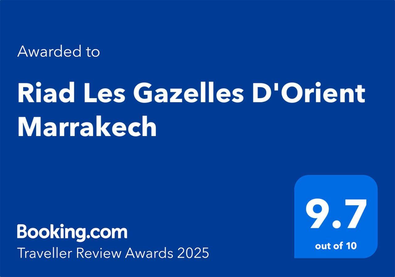 Riad Les Gazelles D'Orient Marrakech Маракеш Екстериор снимка